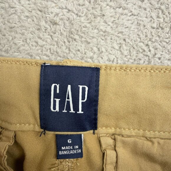 NWOT Gap Women's Size 6 Khaki Chino Pants Cotton Blend - Picture 6 of 9
